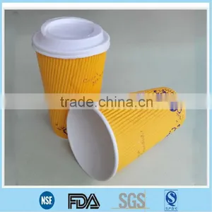 High Quality Coffee Paper Cups With Lids Take Away,Disposable Brown Coffee Paper Cup With Lids Suppliers Chinese,coffee Paper cu thumbnail-1