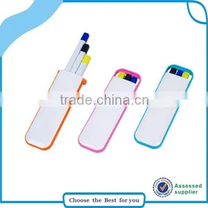 High Quality Promotional 3 in 1 Gift Pen Set With Pen, Pencil, Highlighter thumbnail-3
