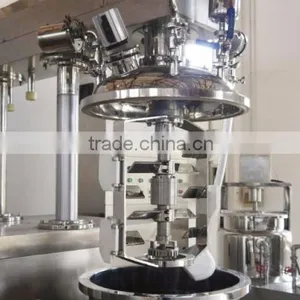 Pharmaceutical Ointment Emulsifier Vacuum Emulsifying Mixer thumbnail-2