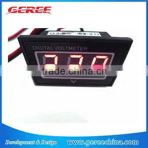 Waterproof Digital Voltmeter DC15-120V Power Panel Meter thumbnail-1