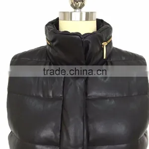 PU Women Faux Fur Vest 2016 Europa Style thumbnail-6