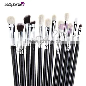 Fashion Color Private Label 12pcs Professional Makeup Brush Set,PU Bag Supplier's Choice thumbnail-5