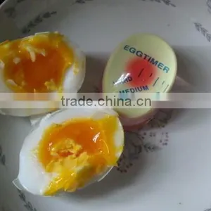 Hot Sell Fashion Temperature Controlled Colour Changing Egg Timer FDA Egg Shape Kitchen Timer Quality Choice thumbnail-2
