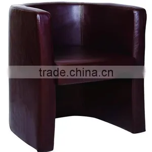 Chocolote Leather Sofa Furniture AL-SF3062 thumbnail-1