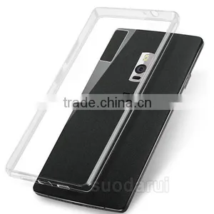 Fashion Crystal Soft Slim TPU Transparent Mobile Phone Cases Silicon Gel Covers For One Plus One thumbnail-4