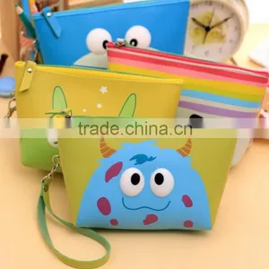 Latest Design Colorful Silicon Jelly Cosmetic Bag,cartoon Silicon Jelly Cosmetic Bag,funny Cute Silicon Jelly Cosmetic Bag thumbnail-1