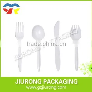 Disposable Cutlery Plastic Fork and Spoon Food Grade Plastic Cutlery thumbnail-1