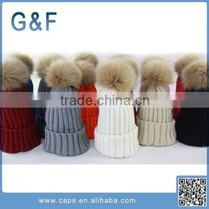 2015 New Design Wool Handmade Knitted Hat For Unisex thumbnail-1