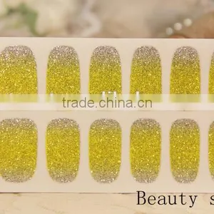Glitter Nail Sticker Spring Nail Stickers Colourful Nail Sticker thumbnail-1