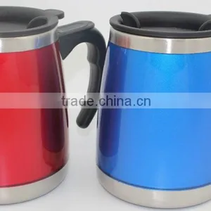 High Quality Fashionable Double Wall Coffee Mug/travel Mug thumbnail-4