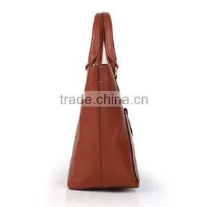 Factory Wholesale Women pu Leather Lady Tote Bag thumbnail-3