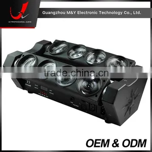 MY2S-10W * 8 RGBW 2 x 4 Eyes Spider LED Light thumbnail-2