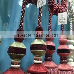 China Curtain Rayon Tassel Tieback thumbnail-2