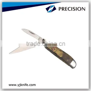 2 Blade Camo Pocket Knife thumbnail-1