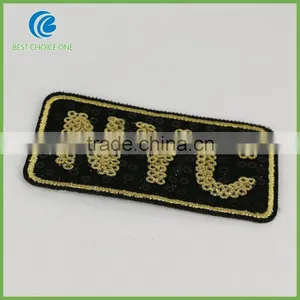 2016 Newest Fashion Garment Embroidery Sequin Emblem For Clothing thumbnail-2