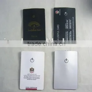 Promotional Gift PVC Custom Led Card Light thumbnail-1