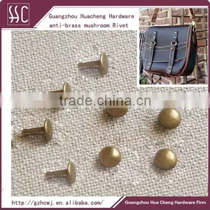 Anti-brass Handbag Hardware Accessories Bag Mushroom Rivet thumbnail-1