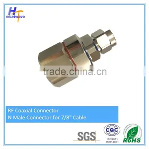 RF Coaxial Connectors N Male for 7/8" Cable 50ohms rf Antenna Connectors thumbnail-2