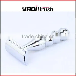 High Qulity Chrome 3 Blade Razor Handle Only thumbnail-2