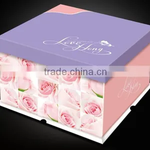 Custom Size Logo Printing Cake Boxes Wedding thumbnail-1