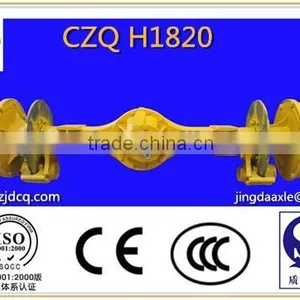 Axles Made by Drawings One Ton Axle Small Axles Light Axles 1.6 Ton Axle 2 Ton Axles for Wheel Loader Backhoe Loader Trucks thumbnail-4