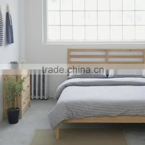 2015 Winter Classic Checker Design Cotton Bedding Set Bed Coverlet thumbnail-1