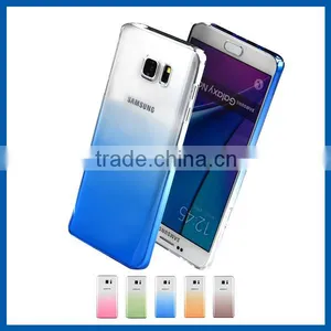 C&T Gradient Colorful Clear Slim TPU Case Flexible Soft Bumper Protective Shell for Samsung Galaxy S7 thumbnail-1