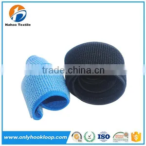 Custom Logo Printed Elastic Loop Tape for Sport, Colored Elastic Loop Strap thumbnail-1