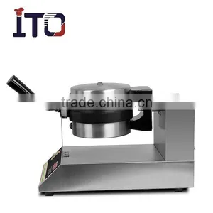 SH-WB1S Hot Sale 220V Commercial Automatic Digital Electric Custom Plate Waffle Maker for Sale thumbnail-3