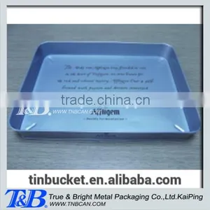 Top Grade Square Tin Tray thumbnail-1
