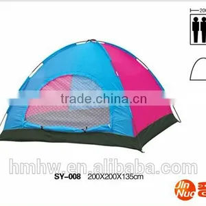 4 Person Single Layer Wind Resistant Camping Tent thumbnail-1