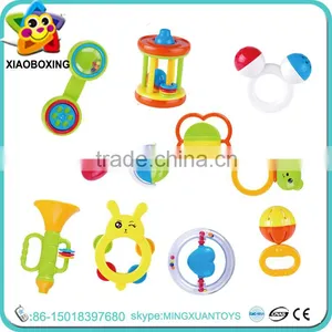 100% Safety Plastic Baby Rattles Nipple Infant Toys Import Musical Instruments thumbnail-1
