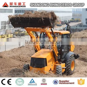 Wheel Backhoe Loader 7t for Loading & Digging thumbnail-2