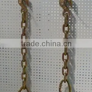 CHAIN WITH DELTA RING AND GRAB HOOK EACH ON ONE END thumbnail-1