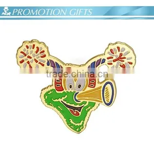 Personalized Colorful Painted Clown Metal Badge for Gifts thumbnail-2