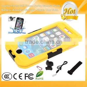360 Degree Rotatable Bicycle Waterproof Case for IPhone 6 6S Case Yellow thumbnail-2