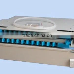 Ftth 12 Port Fiber Optic Patch Panel / Fiber Optic Distribution Box thumbnail-4