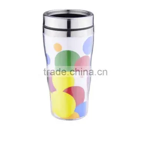 Stainless Steel Travel Auto Mug 450ml Thermo Mug thumbnail-4
