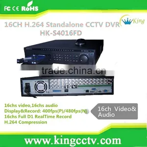 KingCCTV 16ch Video 16ch Audio Video Recorder HK-S4016FD H.264 2u Standalone Cctv Dvr thumbnail-1