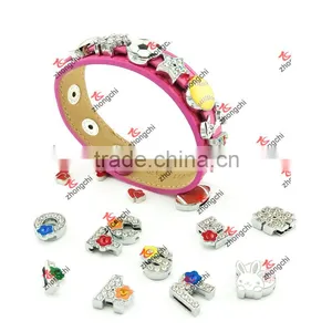 8mm PU Spark Glitter Leather Straps for Bracelets Gifts (SGL51111) thumbnail-5