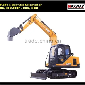 CE / ISO , 8.5 Ton Compact China Made Cheap Brand New Excavator, CE / ISO Certificate, CT85-8A , CT85-8B thumbnail-2