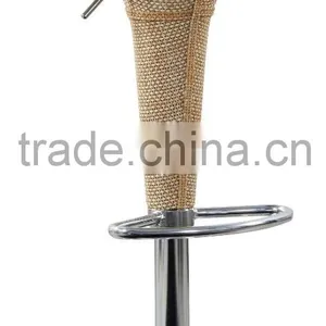 Good Quality Height Adjustable Rattan Material Bar Stool Chair thumbnail-2