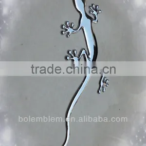 Plastic Chrome Gecko Badge thumbnail-3