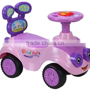 New Hot Sale New 4 Wheels Kids Plastic Car Slide Scooter Carrier Ride on Car Q01-2 thumbnail-4