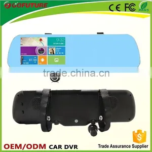 Bluetooth Dual Camera Mirror Car Dash Cam thumbnail-4