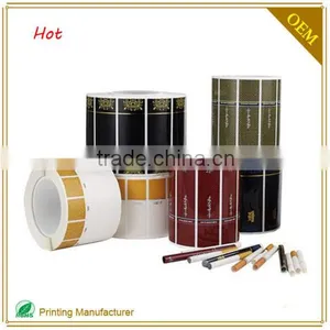 OEM Self Adhesive Sticker Label For E-Cigarette In China thumbnail-2
