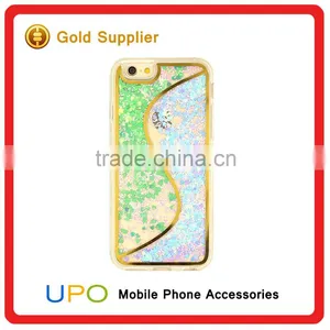 [UPO] 2016 New Design Colorful Bling Glitter Star 3D Liquid Quicksand Hard Plastic TPU Mobile Case for Iphone 6 thumbnail-4