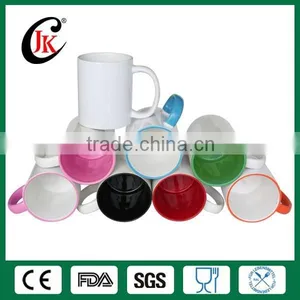 Wholesale 11oz White Ceramic Sublimation Cup Blank Sublimation Mug for Sublimation Transfer Machine thumbnail-5