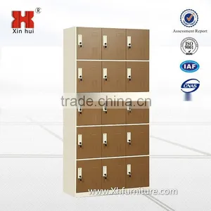 Steel Furniture 15 Door Metal Lockers for School Use thumbnail-2