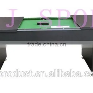 Factory Promotion 7' High Quality Wooden 2 in 1 Multi Games Table. Pool Table, Dinning Table. thumbnail-2